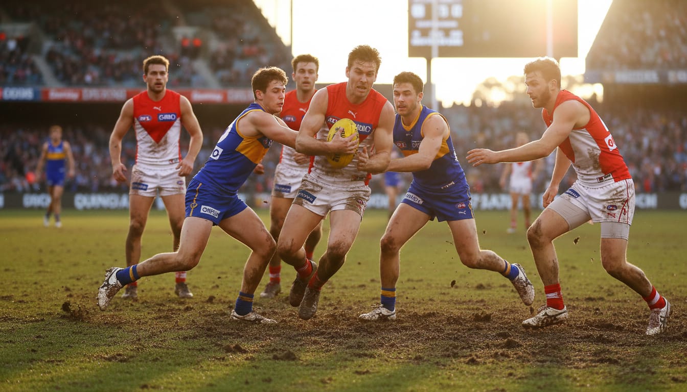 A packed grandstand during a football match